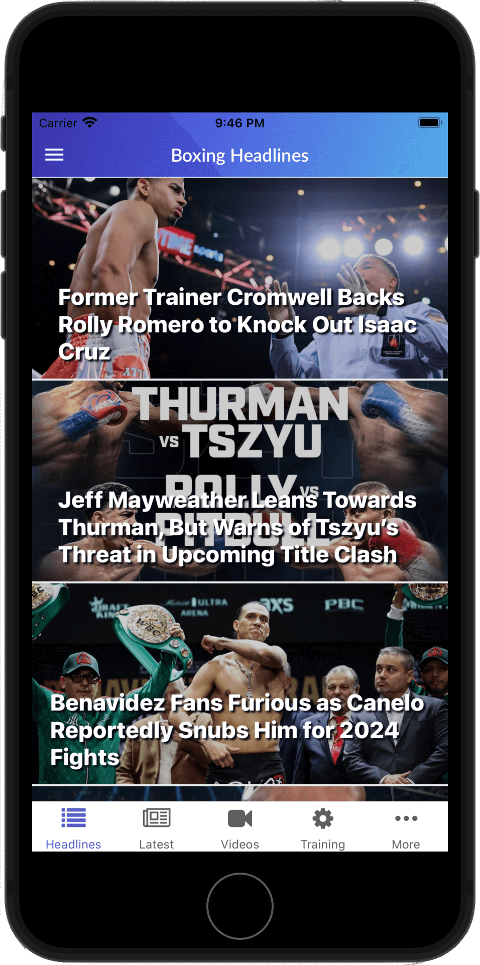 boxing headlines image